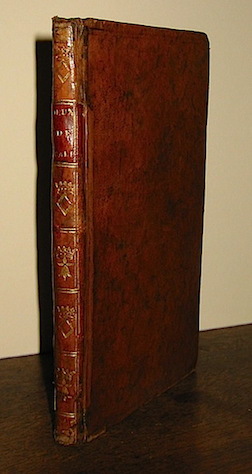 D. (traduzione di J.-F. Peyron) Armstrong Economie de l'Amour, poeme en quatre chants imité de l'Anglais 1776 Londres et Paris chez Ruault Libraire